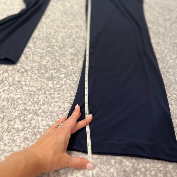 NWT Calvin Klein Indigo Stretchy Jumpsuit with Gold Accents Size 2 - Picture 5 of 8